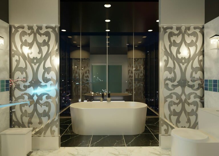 Une salle de bain de luxe