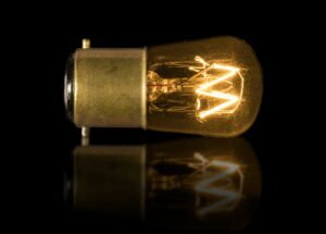 Ampoule pour une hotte